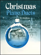 Christmas Piano Duets for Church piano sheet music cover